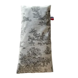 Coussin Olivotte imprimé Gris Chartreuse