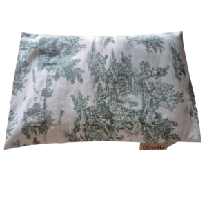 Coussin Olivotte imprimé Vert Amandine