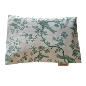Coussin Olivotte imprimé Vert Cabanon